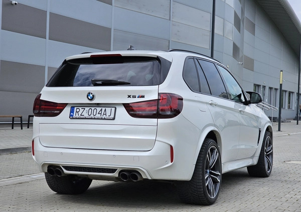 BMW X5 M cena 164999 przebieg: 107112, rok produkcji 2015 z Rzeszów małe 781
